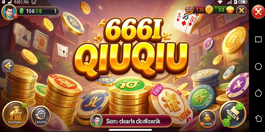 Tampilan gameplay menarik dalam 666I dengan suasana QiuQiu.