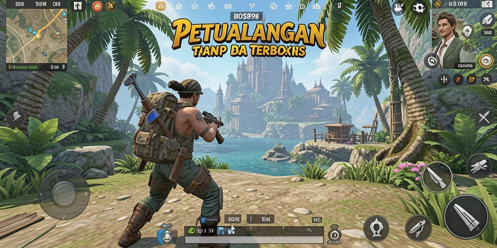 Gameplay BOS898 menampilkan dunia Open World yang luas dan imersif.
