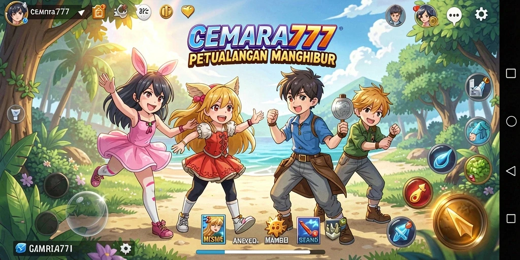 Tampilan gameplay CEMARA777 yang memikat dan penuh aksi.