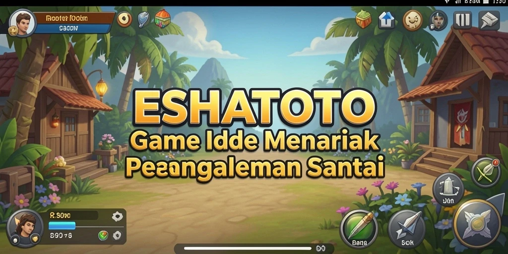 Tampilan gameplay ESHATOTO yang menarik dan penuh warna.