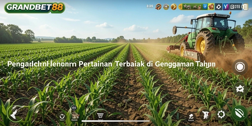 Tampilan permainan pertanian yang menarik di GRANDBET88.