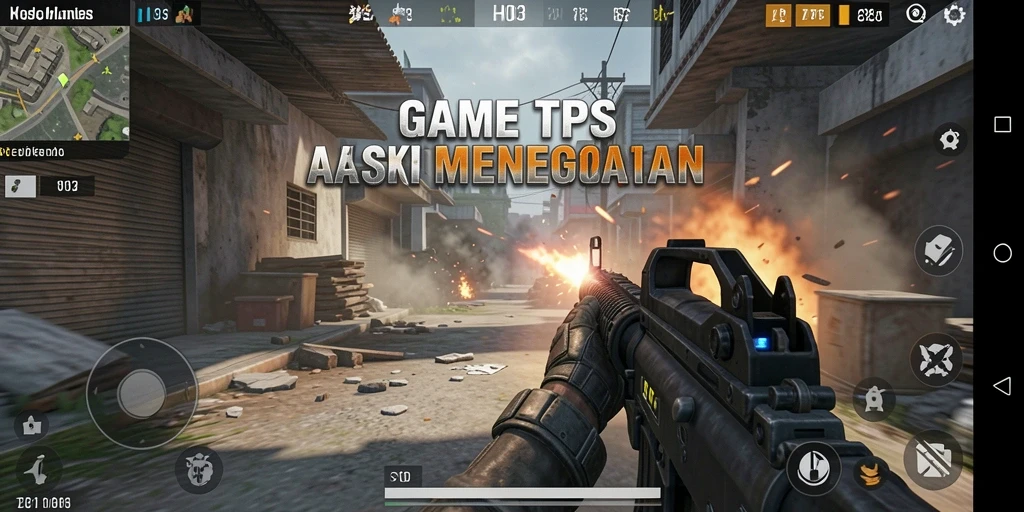 Screenshot gameplay H03 dengan aksi seru dan grafis fantastis.