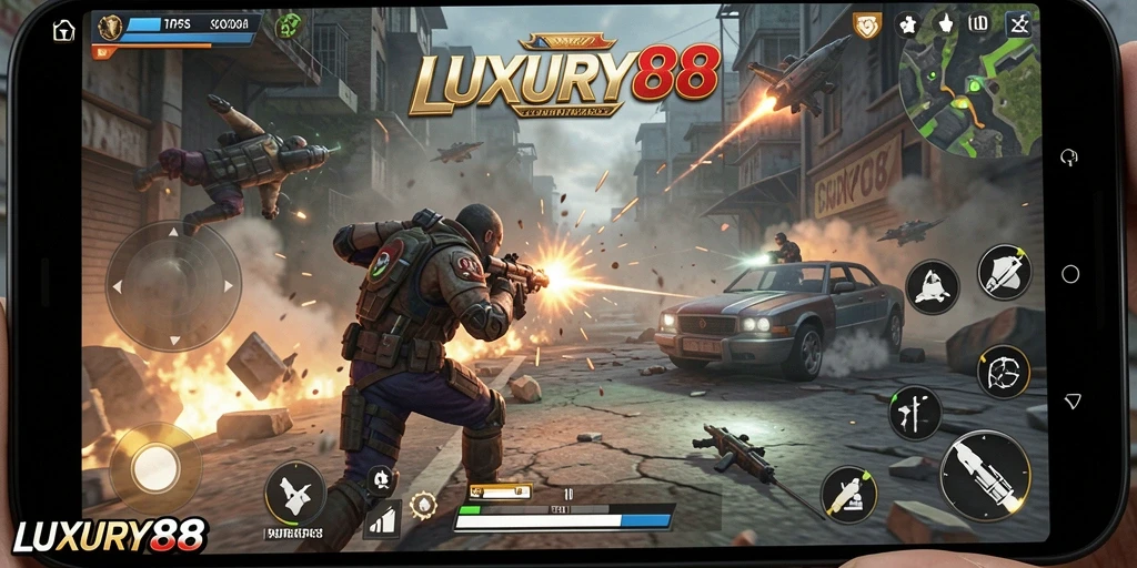 Gameplay LUXURY88 yang menegangkan dan menarik dalam TPS.