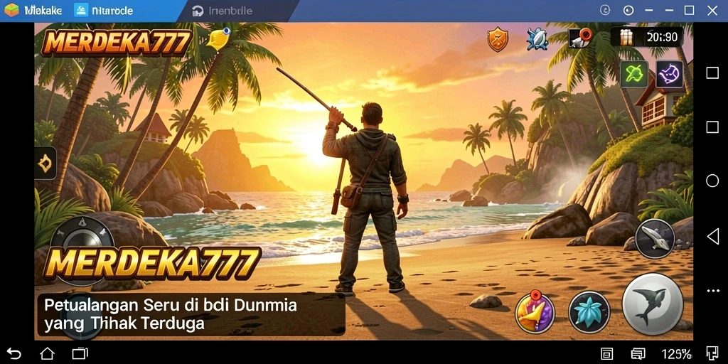 Tampilan utama gameplay MERDEKA777 yang menarik dan penuh petualangan.
