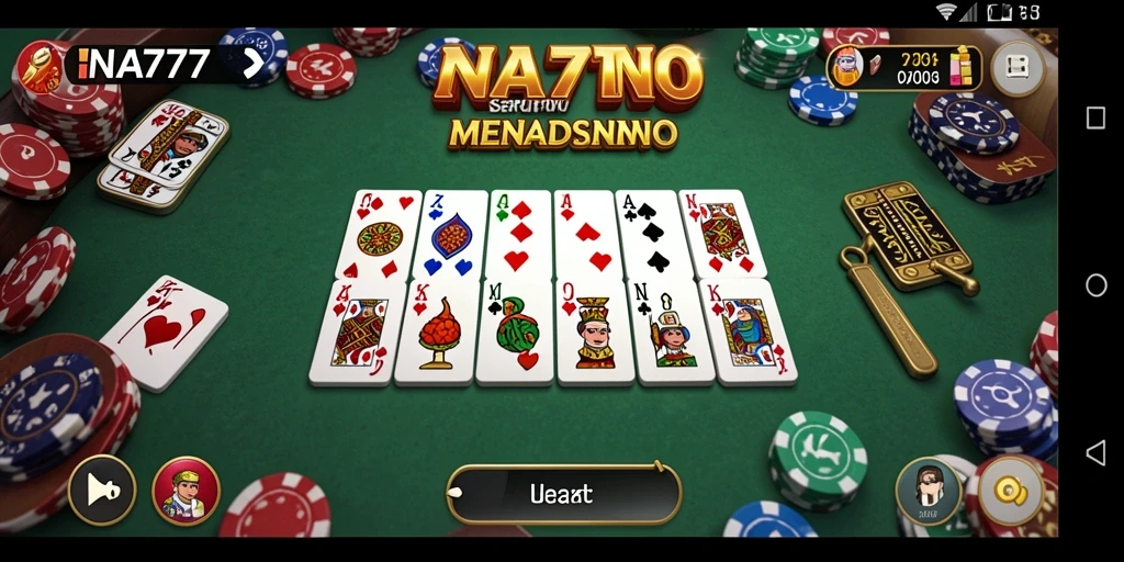 Screenshot menampilkan gameplay seru dan interaksi antar pemain di NA777.