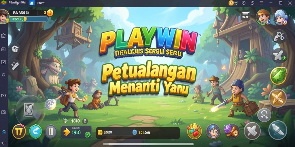 Screenshot utama dari gameplay seru di PLAYWIN menunjukkan aksi mendebarkan.
