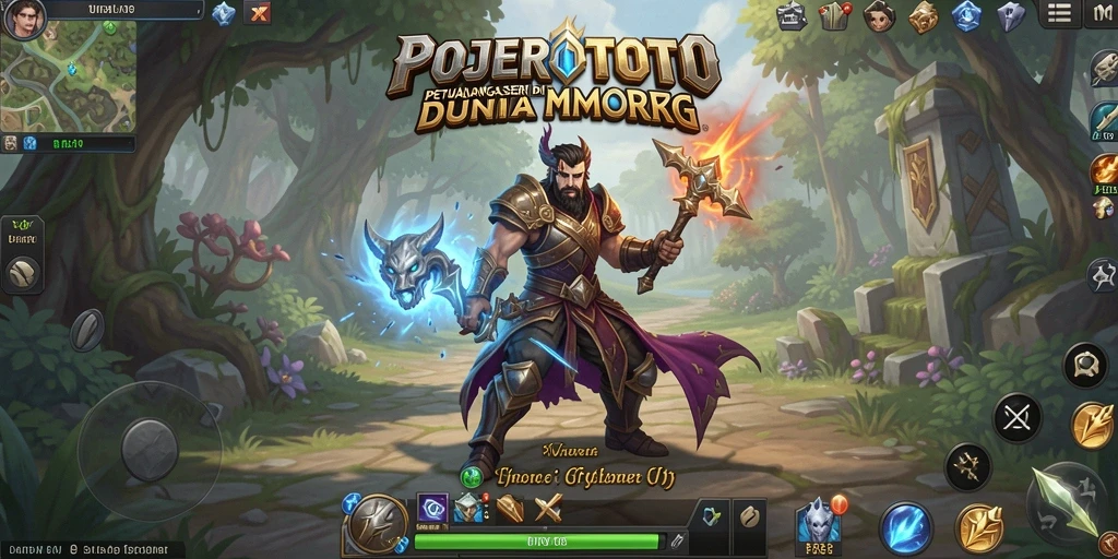 Tampilan gameplay seru di dunia MMORPG POJEROTOTO