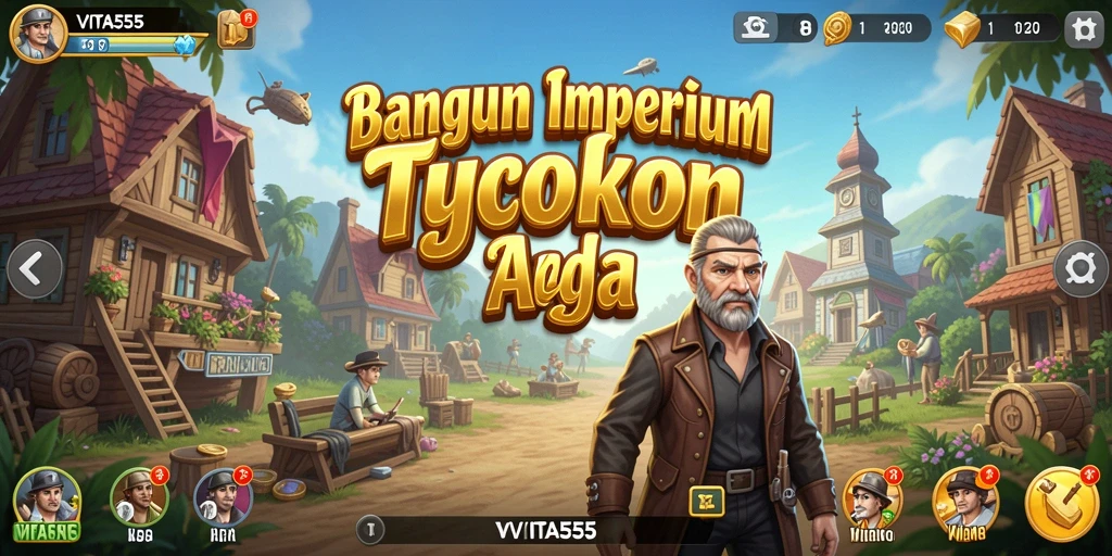 Tampilan menarik gameplay Tycoon di VITA555.